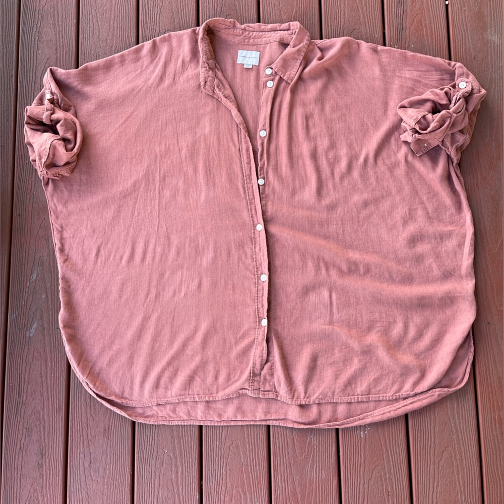 American Eagle Oversized Button Up
